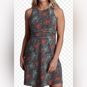 Kuhl Sleeveless floral print comfy, casual Skyla Dress. Sz small.